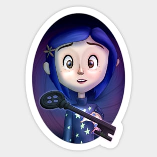 Coraline: Be Careful What You Wish For Sticker